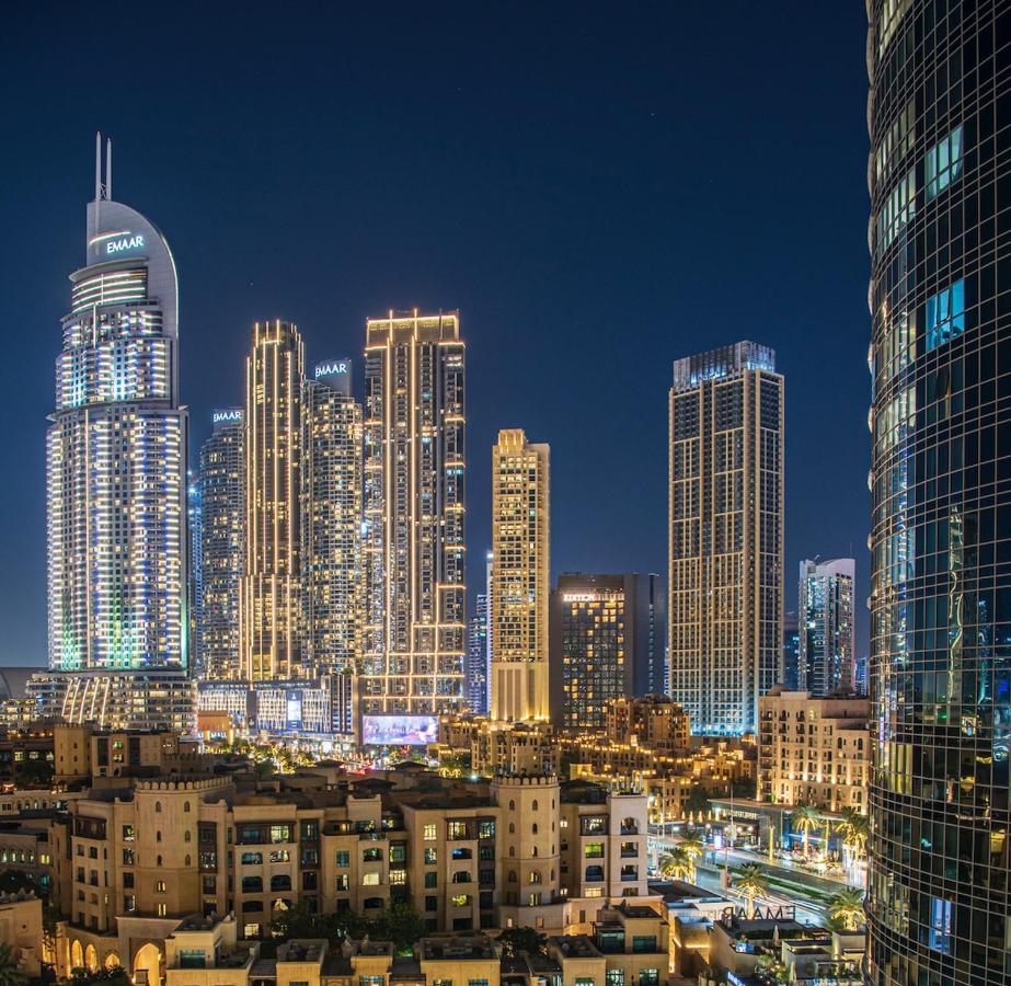 First Class 2br With Full Downtown Skyline View شقة *
