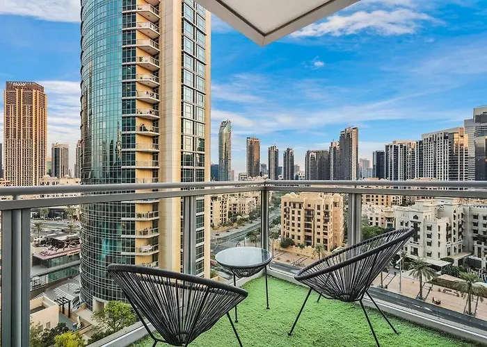 First Class 2Br With Full Dubai Downtown Skyline View