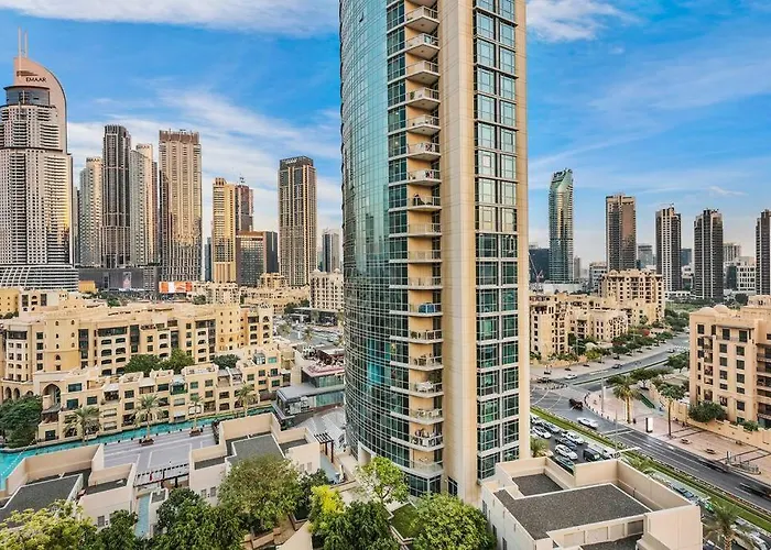 First Class 2Br With Full Dubai Downtown Skyline View